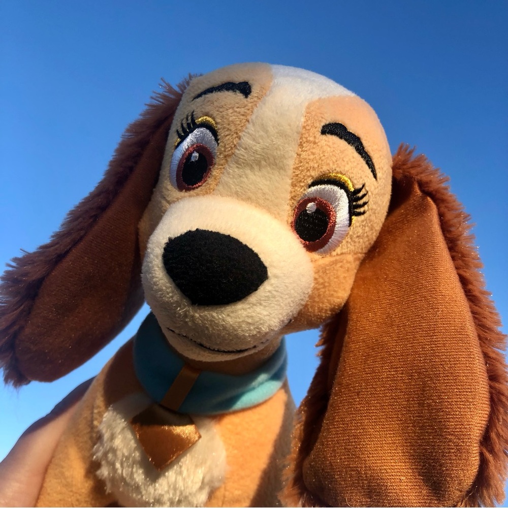 Disney Lady and the Tramp Lady Plush Stuffed Animal